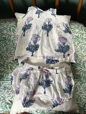 Pink Chicken Matching Summer Set